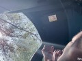 Public Dick Flash! A Naive Teen Caught Me Jerking Off in the Car on a Hiking Trail and Helped Me Out