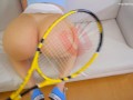 Horny Big Booty Tennis Player Gets Fucked After Her Tennis Lesson (Cum on Tits)