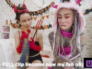 I get ANAL destroyed from Stacy Bloom with XL Dildo - Hallooween special teaser