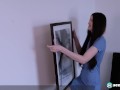 Athena Heart: Plays with Herself In Her New Apartment