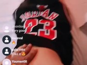 SEXO EN VIVO INSTAGRAM CON MI HERMANASTRA - Nos gusto estar solos en casa.