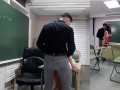 Hottest teacher destroys with big cock the innocent sexy busty schoolgirl