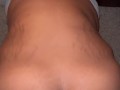 Thick Curvy Ebony Finds Her Self Bent Over Taking Backshots In The Middle Of Night