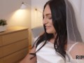 RIM4K. Rimming right before the wedding by hot-assed wife from Czech