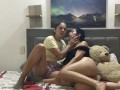 Two lesbians seduce each other and have romantic sex