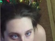 POV Thanksgiving Blowjob Cumshot On Tongue And Face 💦