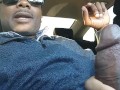 TimDavis89, my  Filipina step sis stroking my 9-3" thick BBC in the car (POV).