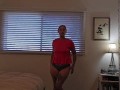 Strip Tease from curvy big ass milf