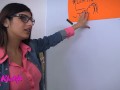 MIA KHALIFA - Mia Khalifa Shares Her Knowledge On Giving The Best Blowjobs And Handjobs