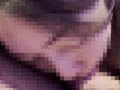 【人妻 素人 個人撮影】濃厚フェラ 舐めるのが大好き♡ どんどん出てくる精液が美味しくて夢中でしゃぶりついてます♡