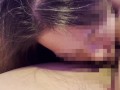 【人妻 素人 個人撮影】濃厚フェラ 舐めるのが大好き♡ どんどん出てくる精液が美味しくて夢中でしゃぶりついてます♡