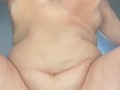 BBW GOTH GIRL BIG SOFT TITS AND BELLY STANDING FUCK CUM DRIPPING FAT PUSSY