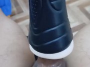 cuarto caliente 🔥😋 (Hombre latino masturbandose con un Fleshlight)