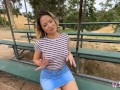 Real Teens - Cute Teen River Lynn Eager To Show Her Cock Riding Skills On Her First Porn Casting
