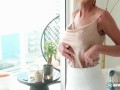 A 60-year-old Foxxxy Is A Sexy Grandma With Big Boobs And A Pierced Clit