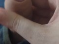 Fully dressed masturbation