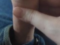 Fully dressed masturbation