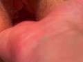 Hippie slut gets finger fucked and squirts and creams while using wand wait til you see the juices