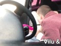 Girl caught Guy is Masturbating in Car...
