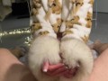 fur fetish teddy gives handjob, blowjob and fursex - furcouple francis & alessia