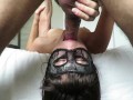 HARD FACE FUCK = BEST (Deepthroat, Throat Bulge and Cumming in my Mouth)