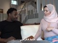 Hijab Arabic Alinaangel W BBC Jax Slayher P2- الينا انجل بالحجاب تنتاج من الفحل الاسمر جاكس سلاير ج٢