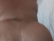 LICKING WET PUSSY FROM THE BACK BEFORE GORILLA DICK ATTACKS!!!!!!!