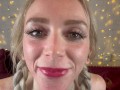 POV Face Fetish JOI Cute Shiny Submissive Slut Begs For Facial Cum Countdown | Remi Reagan