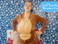 *** TRAILER ONLY *** Titty Worship In A Reindeer Costume - Solo Girl