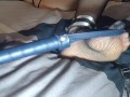 She was a bad girl so I'm tickling her feet