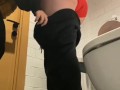 Lesbian MISTRESS FUCKS HARD Straight Girl in PUBLIC TOILET