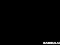 Black teen pussy takes BWC and a creampie