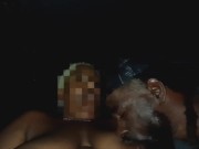 AS SOON AS SHE GOT IN BIG TITTIES POP OUT RIGHT IN GORILLA PUNCHER MOUTH!!!!!!!!