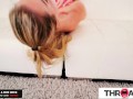 Throated - Blonde Babe Eats Ass And Deepthroats With A Slobbery Blowjob