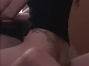 She is an example of how to finish on top. She cum in 1min