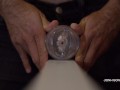Transparent Fleshlight Fuck and Loud Moaning - Slow Motion Cumshot - Close UP