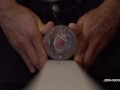 Transparent Fleshlight Fuck and Loud Moaning - Slow Motion Cumshot - Close UP