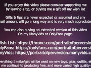 Yellow Latex Footjob & Handjob - Rubber slut get you off with her hands & feet