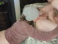 Cute Sweater Rimjob with buttplug and fingering. -Team Jerica