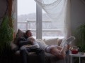 Winter brings us closer together. Kisses, hugs and passionate sex