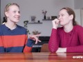 Ersties - Heiße lesbische Action mit der Pornoproduzentin Sally B und ihrem Fan Emma K