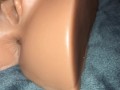 Dirty Talking With An Intense Orgasm As I Anal Creampie My Torso Sex Doll