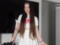 Stepsister teaches how to make money making porn. Fucked Valeria Sladkih