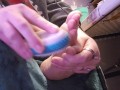 Foot Care - Day 8 - Pumice Stone, Lotion and a Silicone Sock