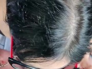 What a dumb bitch in heat looks like