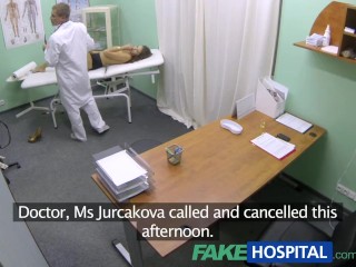 FakeHospital Hot girl with big tits gets doctors treatment