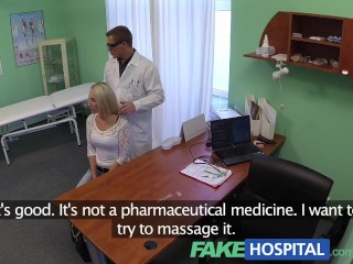 FakeHospital Blonde womans headache cured by cock and her squirting orgasms