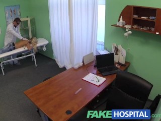 FakeHospital Blonde womans headache cured by cock and her squirting orgasms