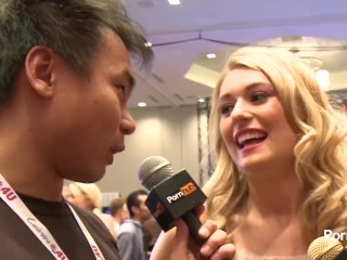 PornhubTV Natalia Starr Interview at 2014 AVN Awards