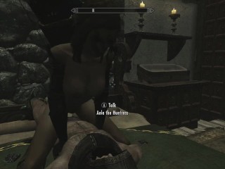 Skyrim - Sex With Aela (Nude)